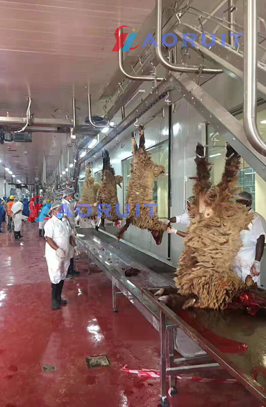 sheep slaughterhouse machine
